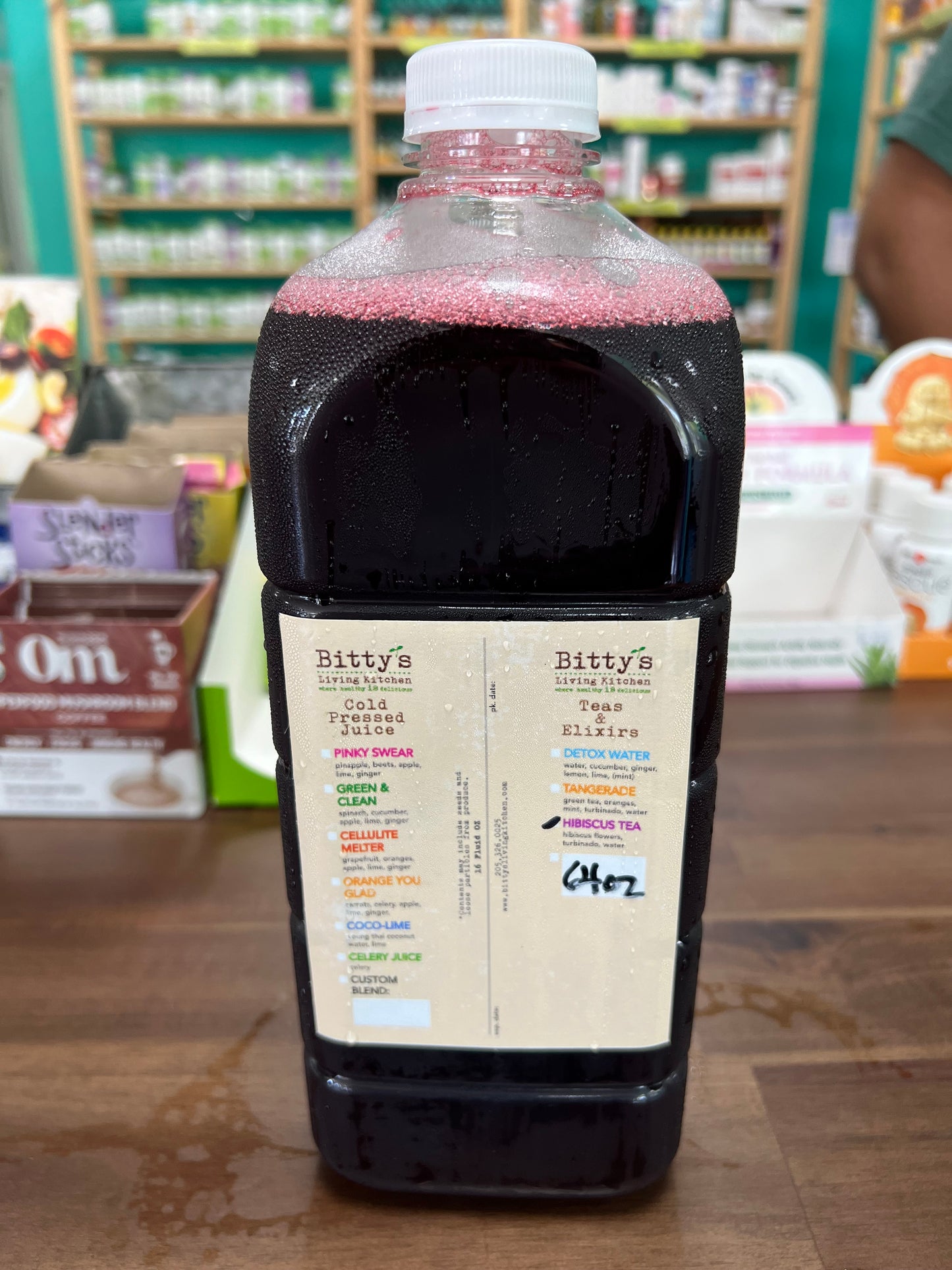 HIBISCUS TEA 1/2 Gallon
